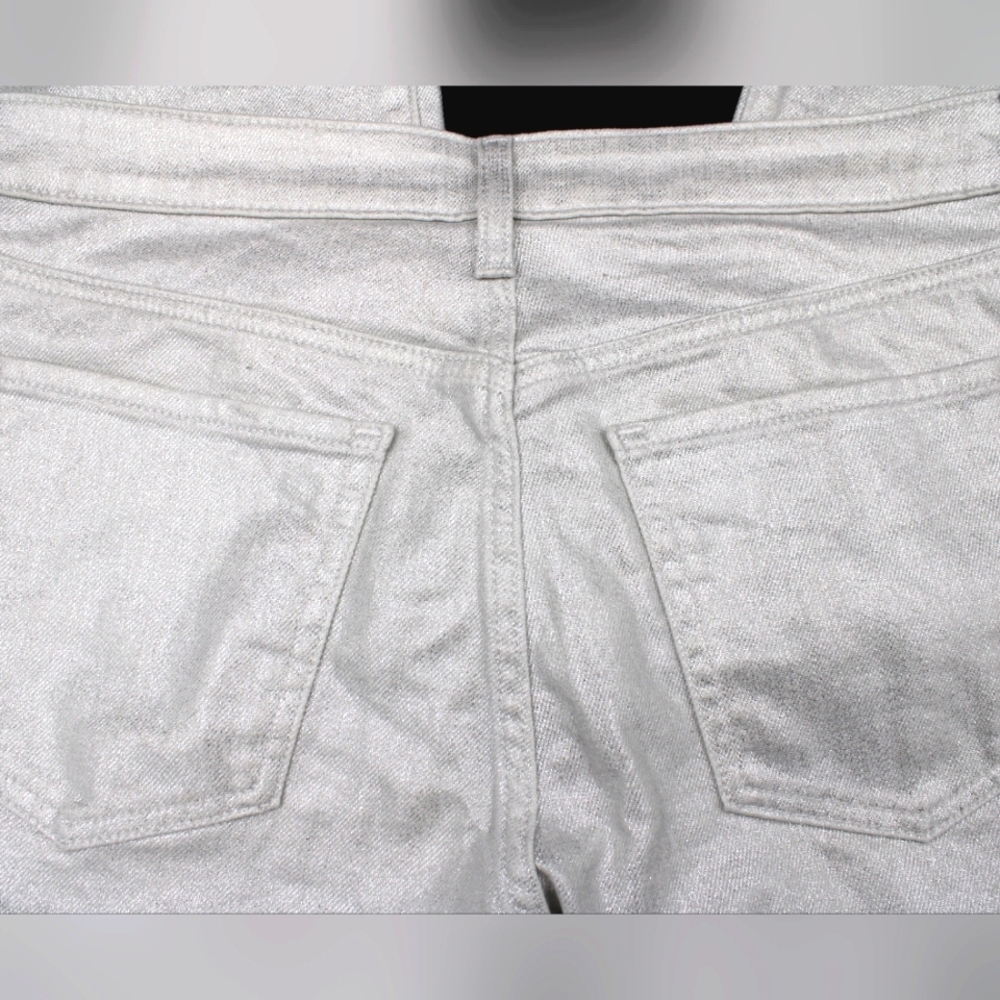 Old Navy High-Rise OG Loose Glitter Jeans – Size 10 - Picture 4 of 4